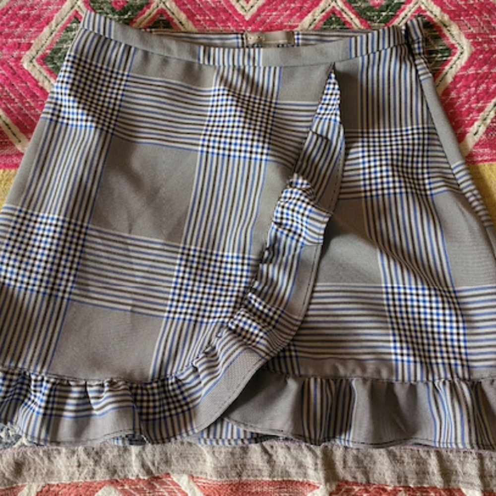 ASOS PLAID SKIRT